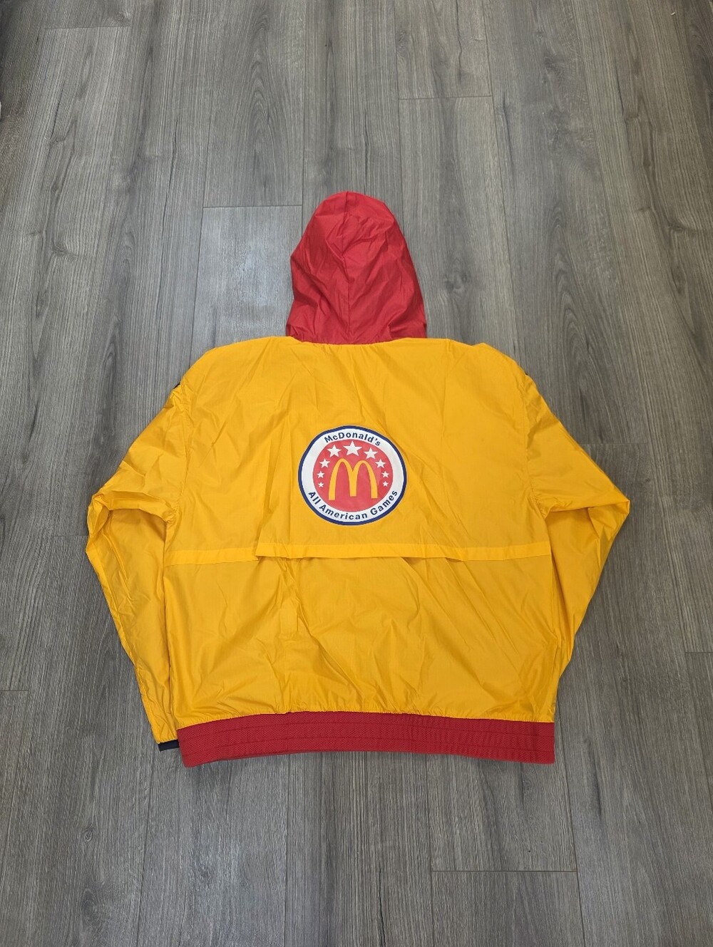 Adidas Eric Emanuel McDonald's All American Windbreaker Jacket Mens Size Medium